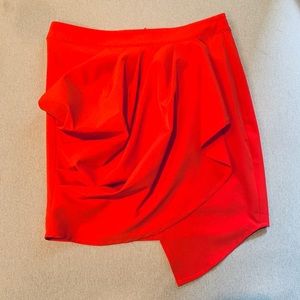 ark & co red skirt
